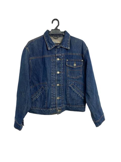 Other Designers VINTAGE TYPE 2 POLO RALPH LAUREN DENIM JACKET SINGLE POCKET