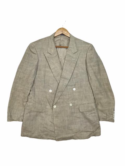 Burberry Vtg BURBERRY LONDON Double Breasted Suit Blazer Sport Coat