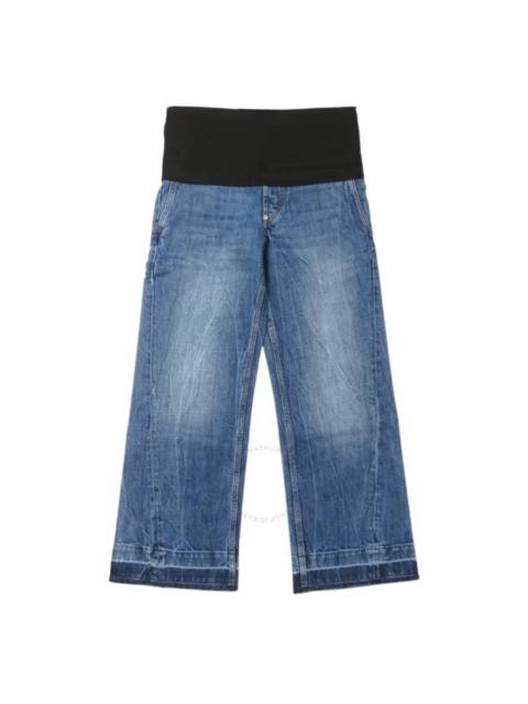 Stella McCartney Tuxedo-Inspired Denim Jeans