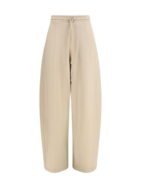 Max Mara Max Mara Women Olmo Technical Cotton Jersey Pants