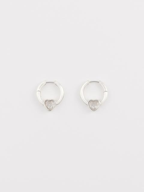 Ambush HEART CLOSURE EARRINGS