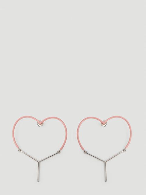 Y/Project Y Heart Earrings