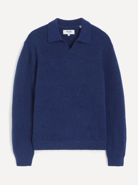 Wax London Carter Wool Knit Polo Jumper