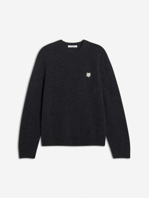 Maison Kitsuné FOX HEAD LAMBSWOOL COMFORT JUMPER