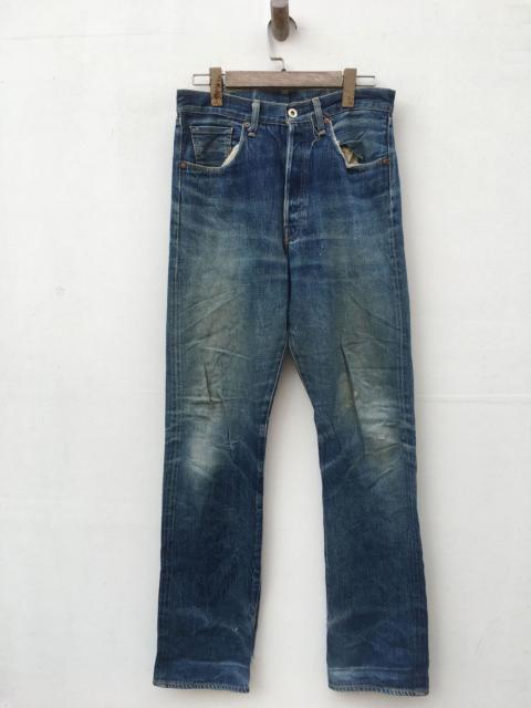 Other Designers Vintage - Levis S501XX Washed Ripped Redline Big E