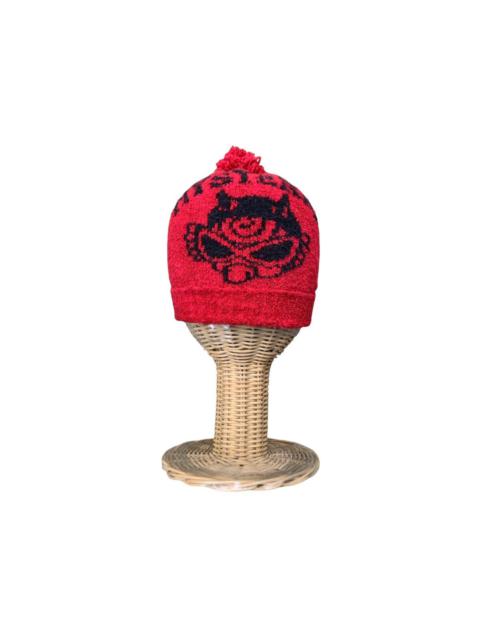 Hysteric Glamour Hysteric Glamour Mini Red Devil Horn Beani Hats Big Logo