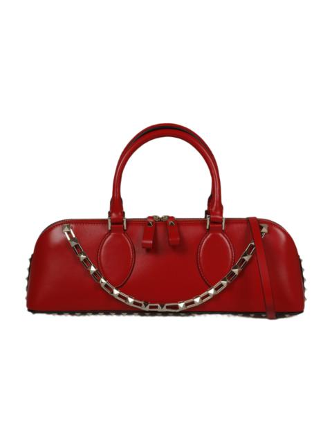 Valentino Rockstud E/w Calfskin Handbag