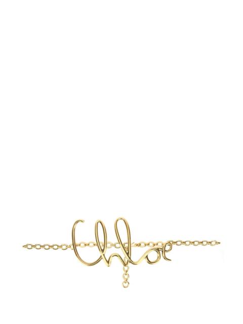 Chloé Chloe Women Gold Metal Large Chloã¨ Belt