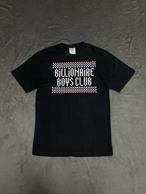 BILLIONAIRE BOYS CLUB Rare Billionaire Boys Club BBC Pixel Print Classic Logo Tee