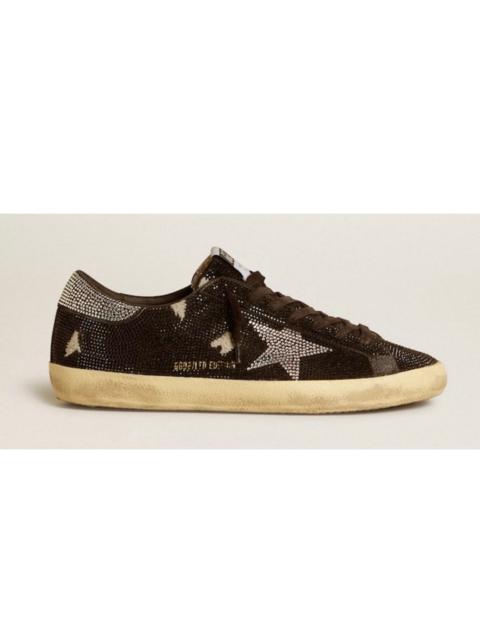 Golden Goose Golden Goose Super Star Crystal Sneakers