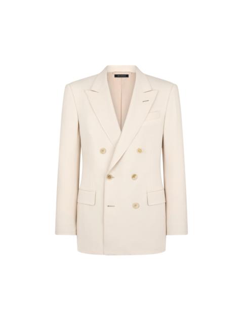 TOM FORD WOOL CASHMERE SILK REPS JACKET