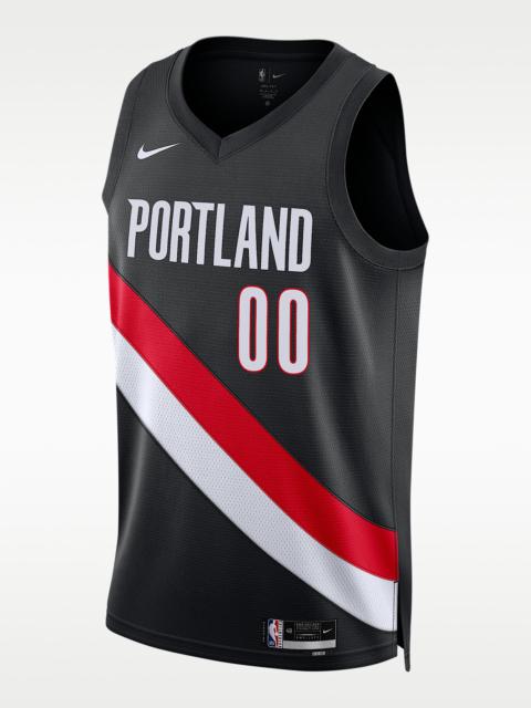 Nike Scoot Henderson Portland Trail Blazers Icon Edition Men's Nike Dri-FIT NBA Swingman Jersey