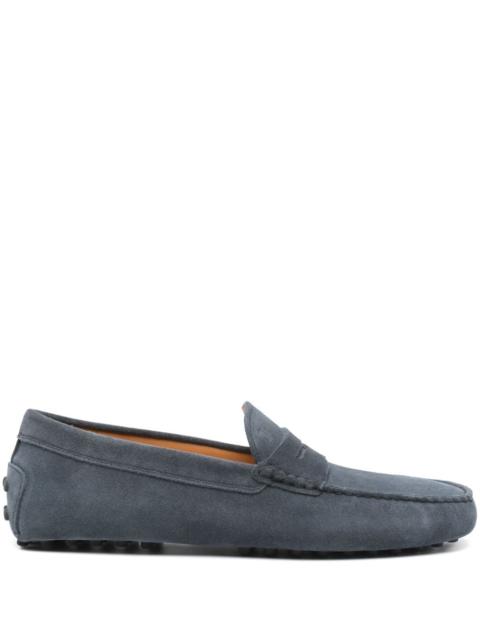 Tod's Gommino Suede Leather Loafers