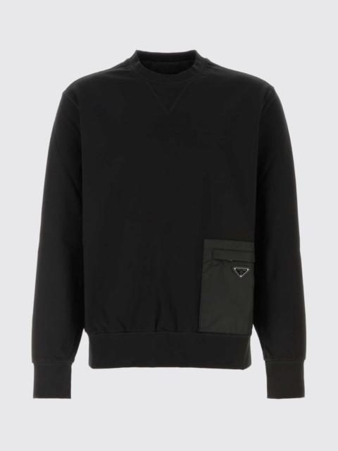 Prada Prada Men Stretch Jersey Sweatshirt Prada