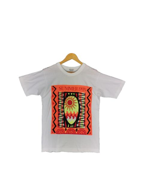 Other Designers Vintage - Vintage Summer 199X T-Shirt Fuck Art Makes Tees BS1821.