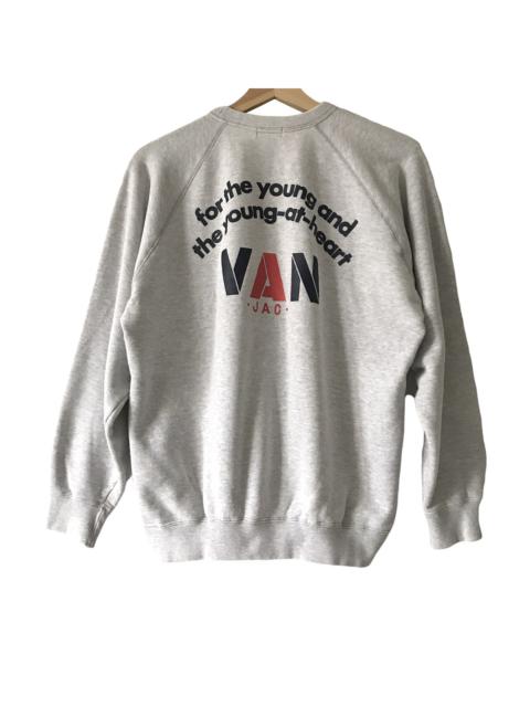 Other Designers Japanese Brand - Authentic Vintage V.A.N Jac Japan Ivy Crewneck Sweatshirt