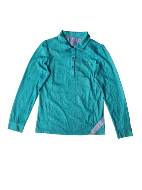 OAKLEY Oakley Archive Script Logo Long Sleeve Tech Polo Shirt Japan