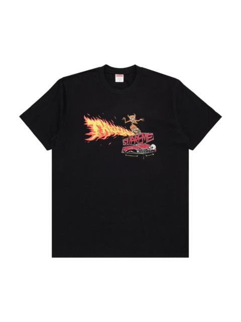 Supreme Supreme x Thrasher Back Tail Tee 'Black'