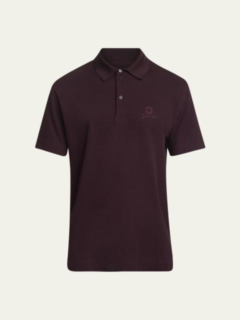 Men's Pique Signature Polo Shirt