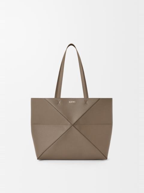 Loewe Medium horizontal Puzzle Fold tote in soft grained calfskin