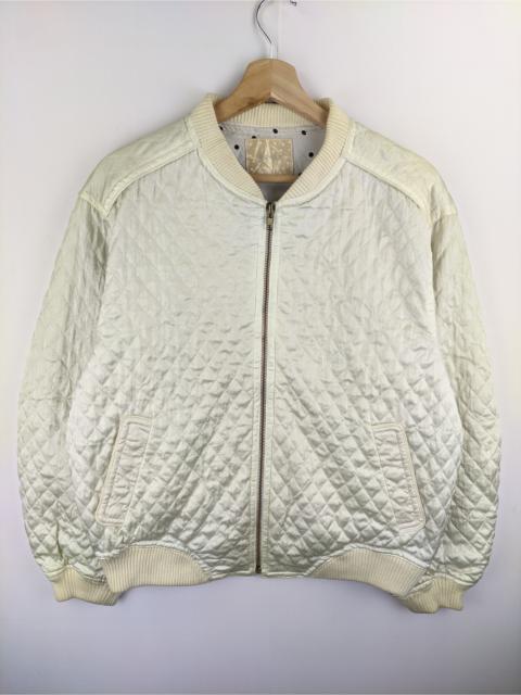 Other Designers Vintage - Steals🔥Vintage Quilted Jacket Polka Dot Inner by Souer