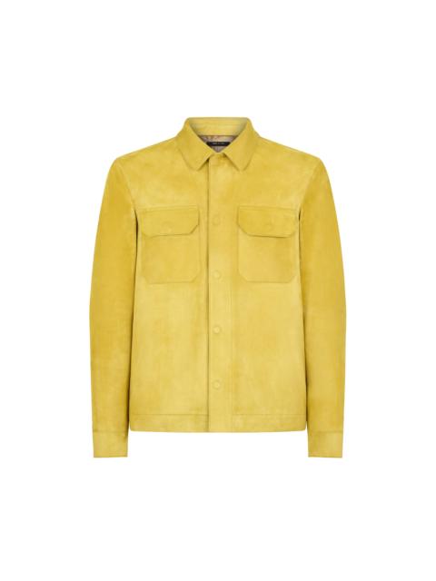 TOM FORD BRUSHED SUEDE OUTERSHIRT