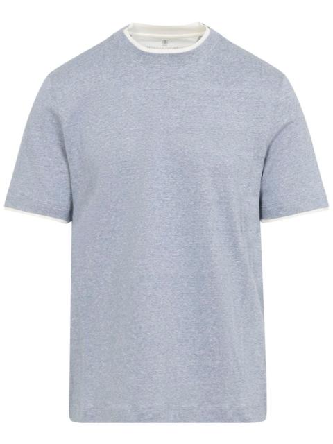 Brunello Cucinelli T-Shirt With Faux-Layering