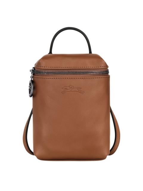 Longchamp Le Pliage Xtra XS Crossbody bag Cognac - Leather