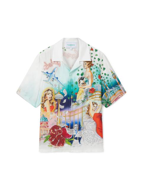 La Liaison Silk Shirt | Casablanca Paris