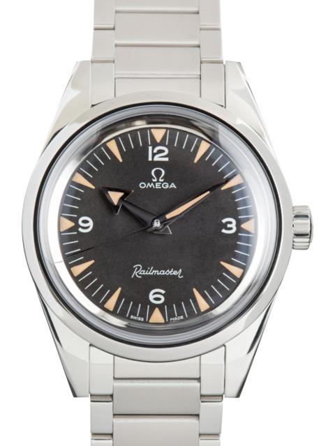 OMEGA Pre-Owned Omega Seamaster Railmaster Black Dial The 1957 Trilogy