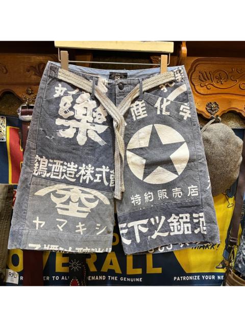 RRL by Ralph Lauren Ralph Lauren Double RL Patchwork Shorts