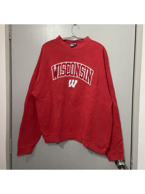 Other Designers Vintage WISCONSIN BADGERS Football NCAA CREWNECK Sweatshirt