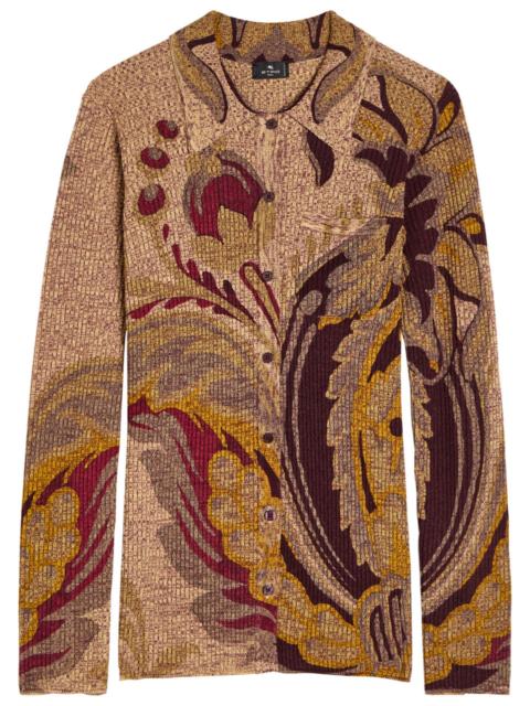 Etro Etro Floral-print Wool Shirt