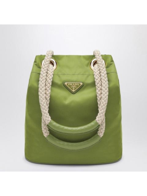 Prada Prada Mariner Small Bucket Bag In Ivy-Green Re-Nylon Women