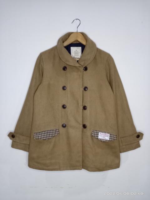 Other Designers Harris Tweed - Harris Tweed By Natural Pallete Wool Button Jacket