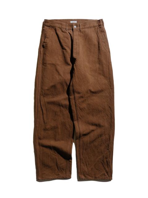 KAPTAIN SUNSHINE Cotton Hemp Painter Pant Kakishibu