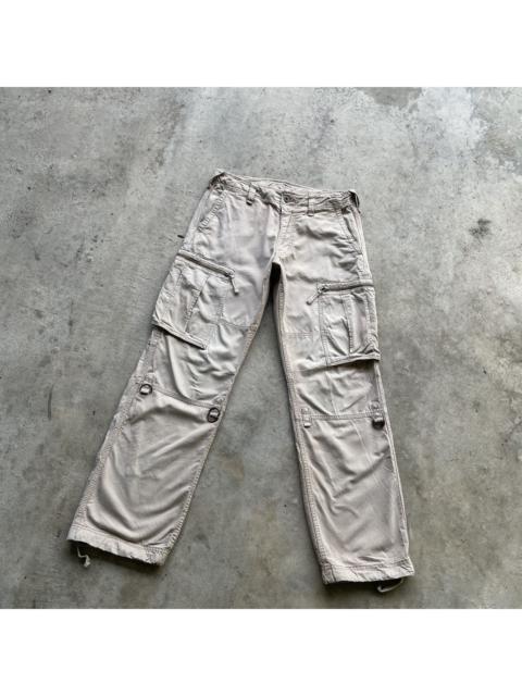 Vintage Japanese Faded Multipocket Tactical Cargo Pants