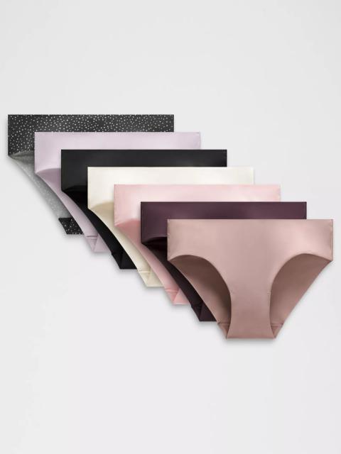 lululemon InvisiWear Mid-Rise Bikini Underwear *7 Pack