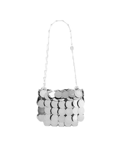 rabanne Sparkle multi-layered chain mini bag