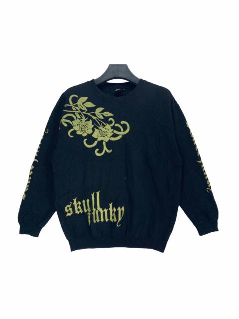 Other Designers Skulls - Skull Junky Printed Big Logo Sweatshirt #2877-86