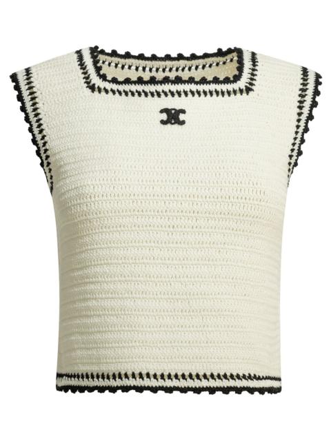 CELINE Celine Triomphe Knitted Top