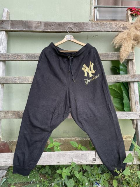 Other Designers New York Yankees - NY Yankees Gold Logo Aladdin pants