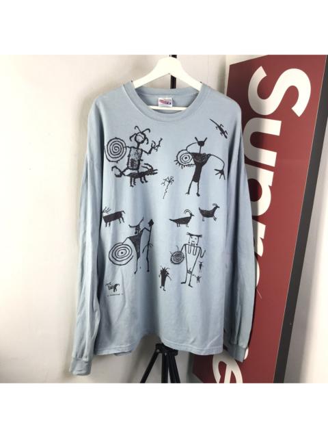 Other Designers Vintage 1994 skulls seriglyphs Mc Escher pablo picasso shirt