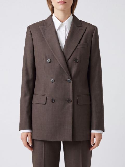 Max Mara Max Mara Women Double-Breasted Max Mara Blazer In Pure Virgin Wool With Four-Button Closure