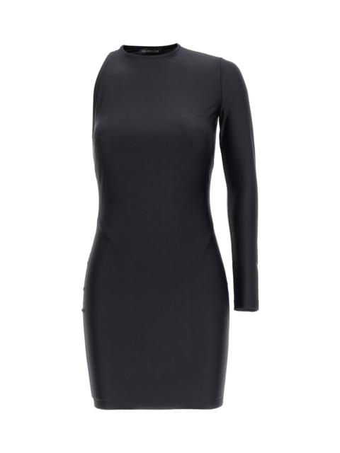 BALENCIAGA Cut-out One Shoulder Dress