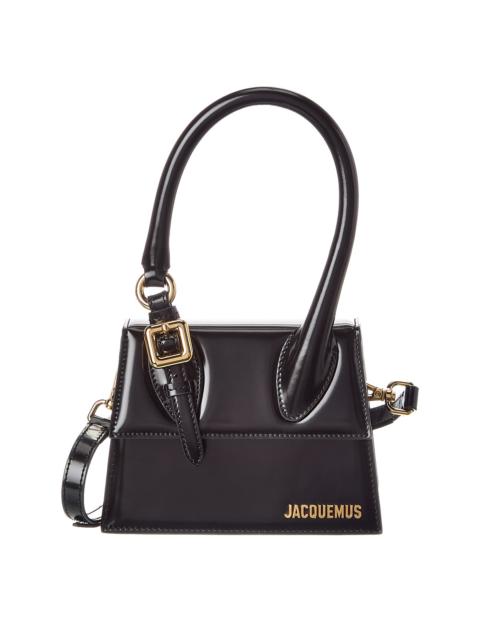 JACQUEMUS Jacquemus Chiquito Medium Leather Clutch