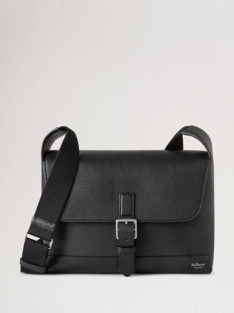 Mulberry Small Chiltern Crossbody Messenger Black Small Classic Grain