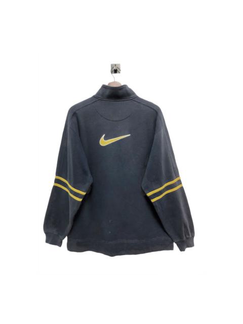 Vintage Nike Swoosh Halfzip Sweatshirt Washed