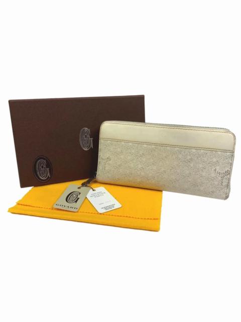 Matignon Continental Zipper Wallet White