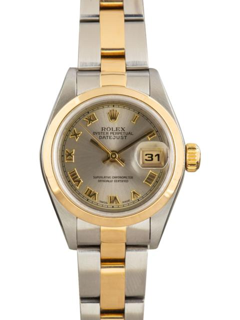 Rolex Lady Datejust 79163 Slate Roman Dial